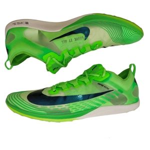 Nike Zoom Victory XC 5 NO SPIKES Electric Green/Black/Scream Green Size 12 Men's